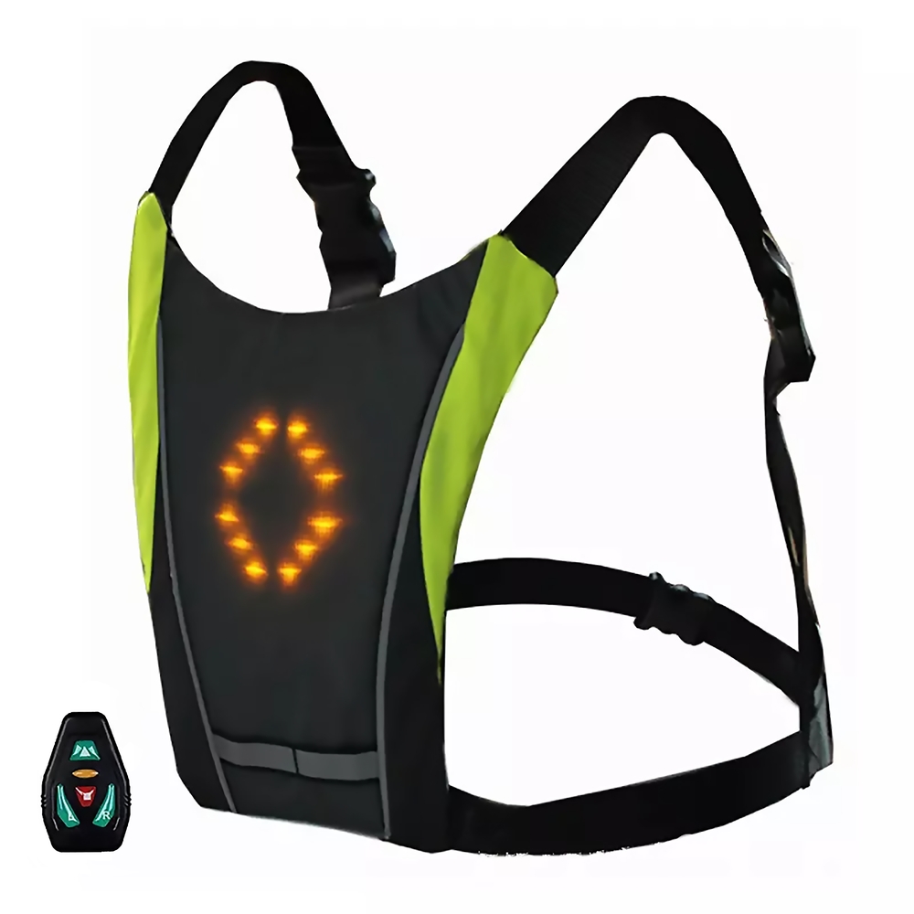 Gilet led lumineux, gris